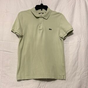 Lacoste Men's Light Green Polo Shirt